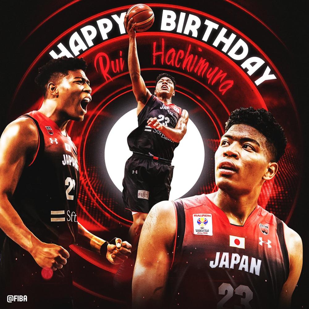 FIBA祝福日本男篮混血球员八