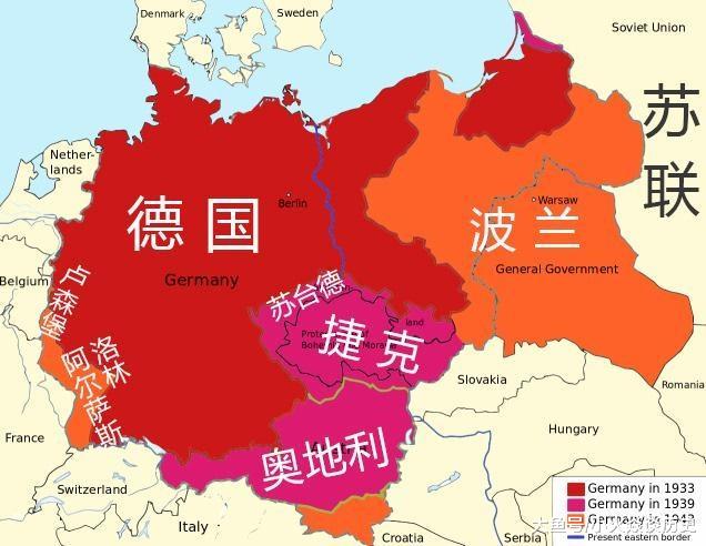 国力和国土面积无关?为何二战中德国能单挑美苏英法等