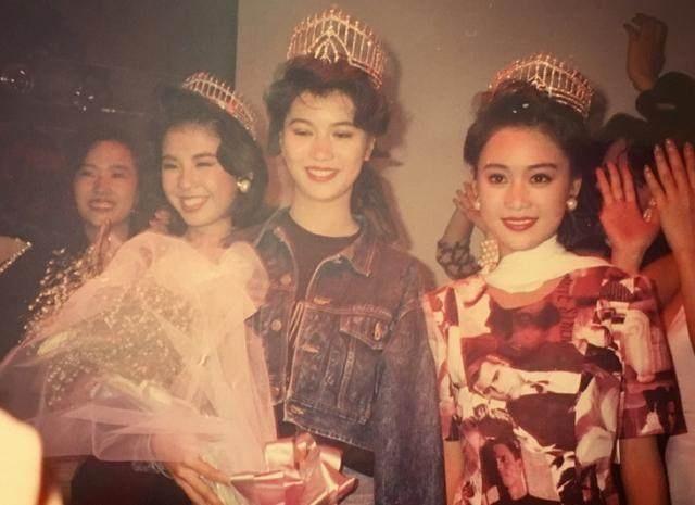 1990年的香港小姐冠军袁咏仪和季军梁小冰是多么的青春靓丽!