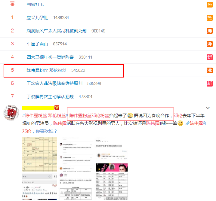 陈伟霆邓伦粉丝开撕?能协作上春早是缘分,出需要再争个是非
