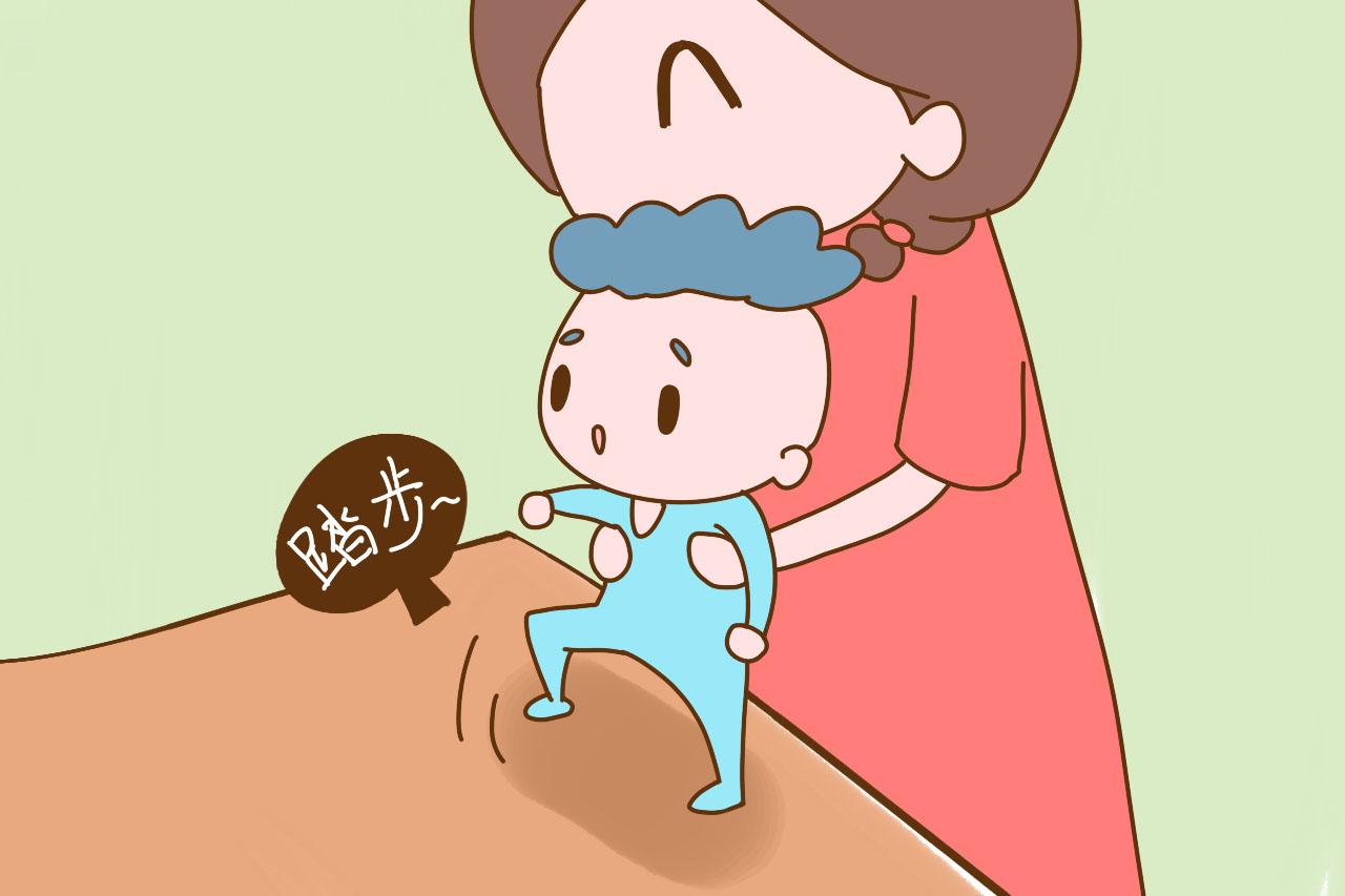 踏步反射