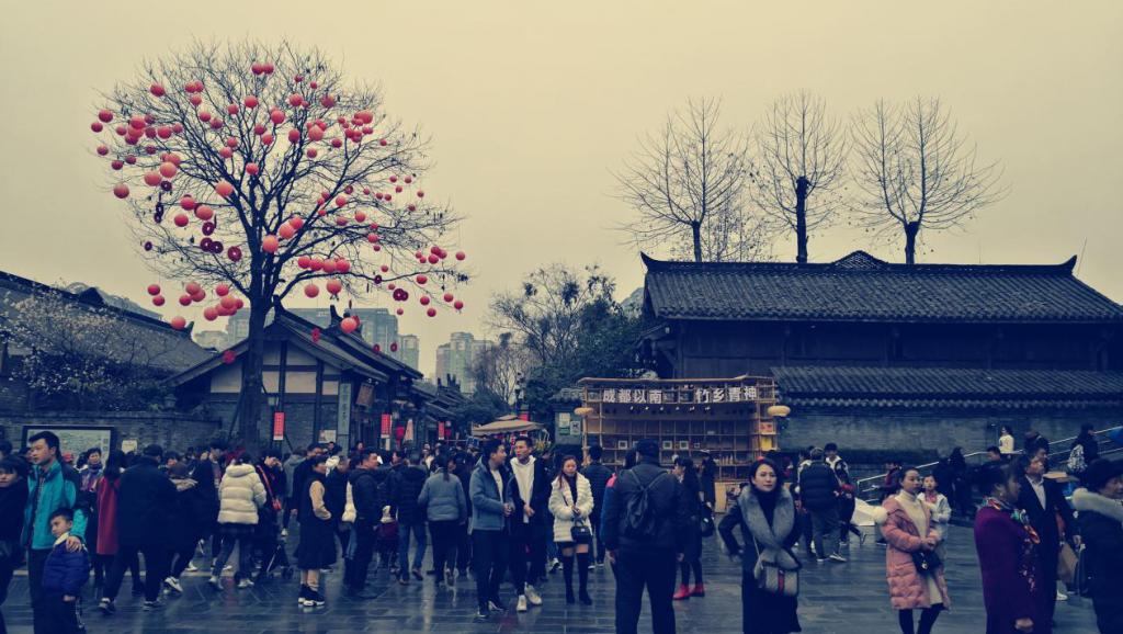 最浓郁的市井气 成都宽窄巷子