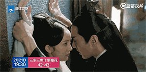 赵又廷和杨幂在拍摄《三生三世》的时候,有大量的吻戏,结果也惹出许多