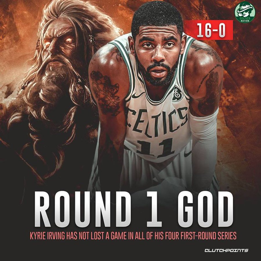 季后赛首轮之王！欧文砍下14分