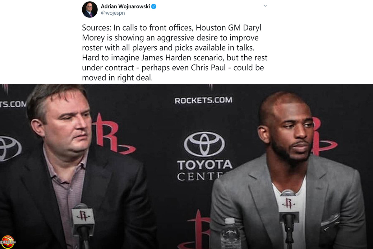 不惜把保罗交易掉！火箭要大重建