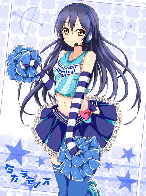 lovelive 啦啦队主题同人手机壁纸 哪个是你心中的女神呢 游戏资讯 八戒游戏
