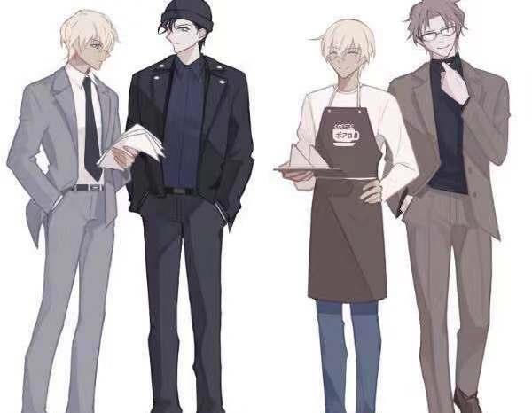 名侦探柯南 男神安室透 赤井秀一初长成 除了帅还有这几点 旅游资讯 八戒游戏