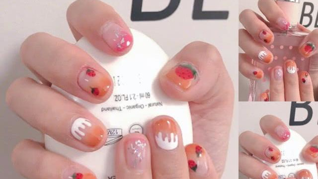 夏日小清新水果系列美甲合集，这几款元气少女必备