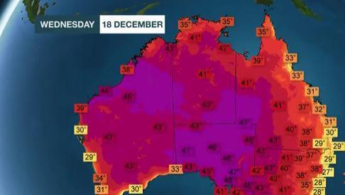 全国平均40.9℃！