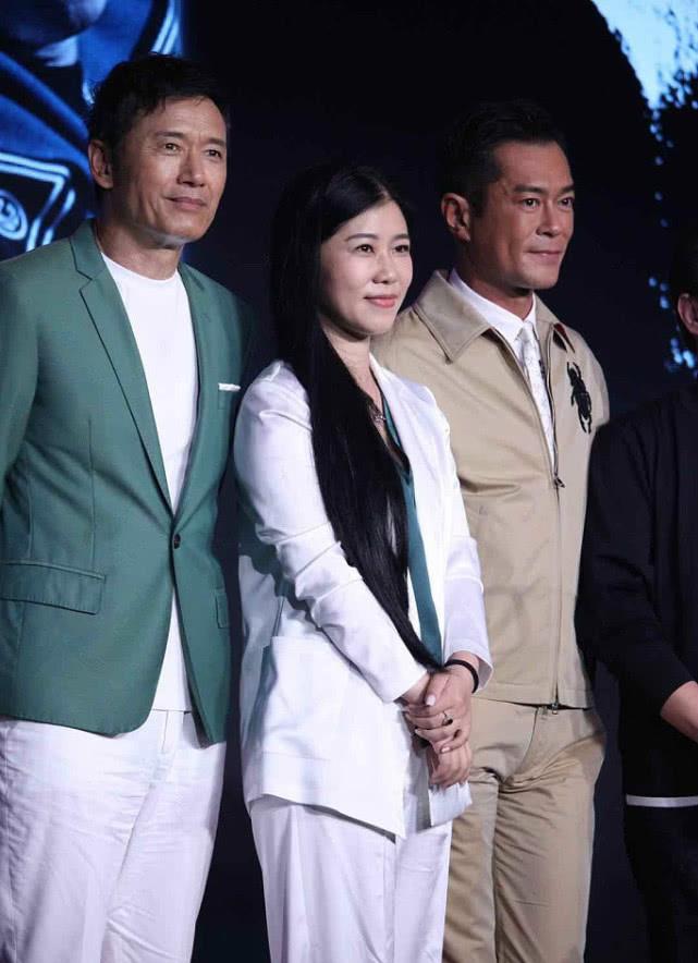 两代杨过和杨康同框,刘德华,古天乐,苗侨伟同框比帅!