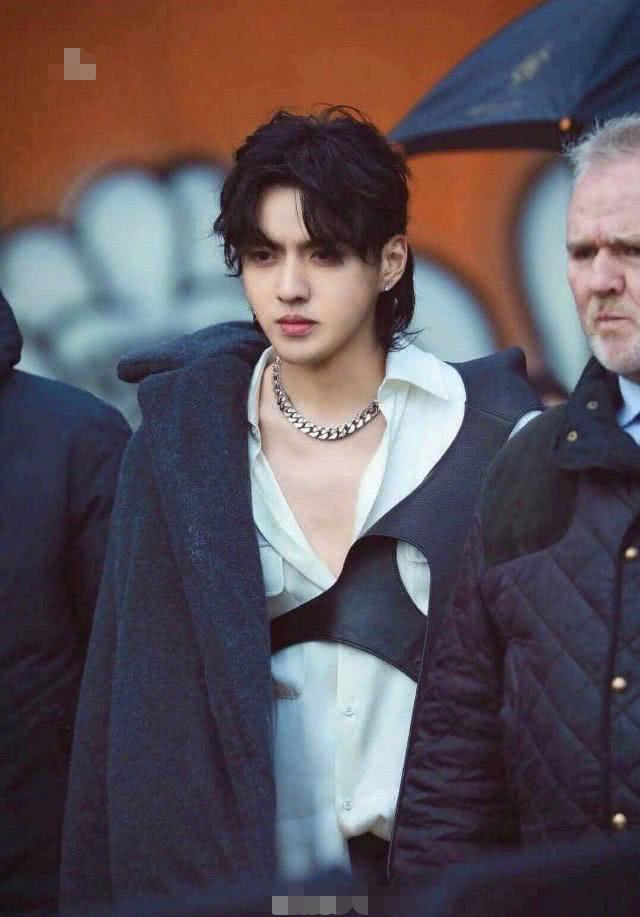 外网镜头最为致命, 吴亦凡显油腻, 与精修图判若两人了