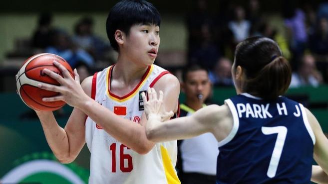 多点开花！中国女篮狂虐韩国28分，将与日本队争夺冠军