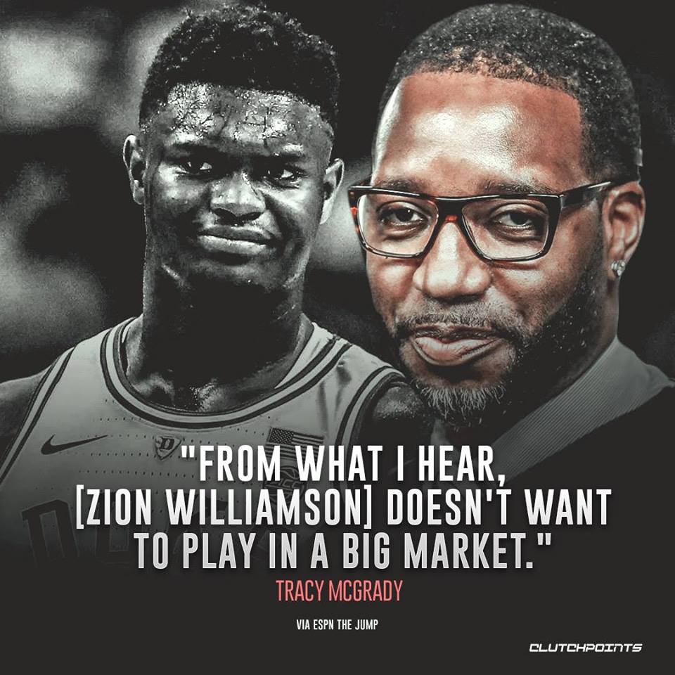 锡安-威廉姆森真的会到尼克斯与