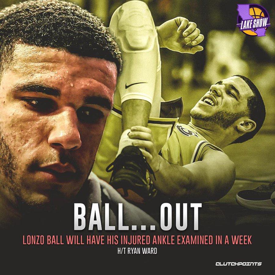 之前，鲍尔在比赛中伤到了脚踝，