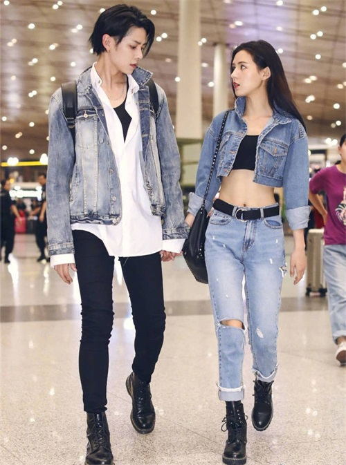 张予曦的现任男朋友陈柏融,也是一名艺人,两个人