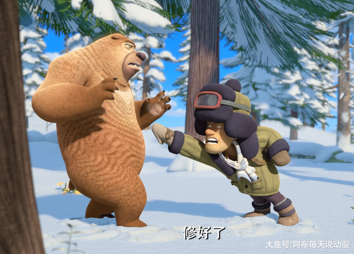 熊出没:细思极恐的五个穿帮镜头,最后一个只有铁粉才看出!