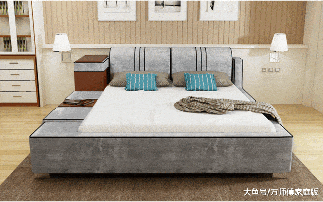 床 床垫 家居 家具 卧室 装修 640_400 gif 动态图 动图