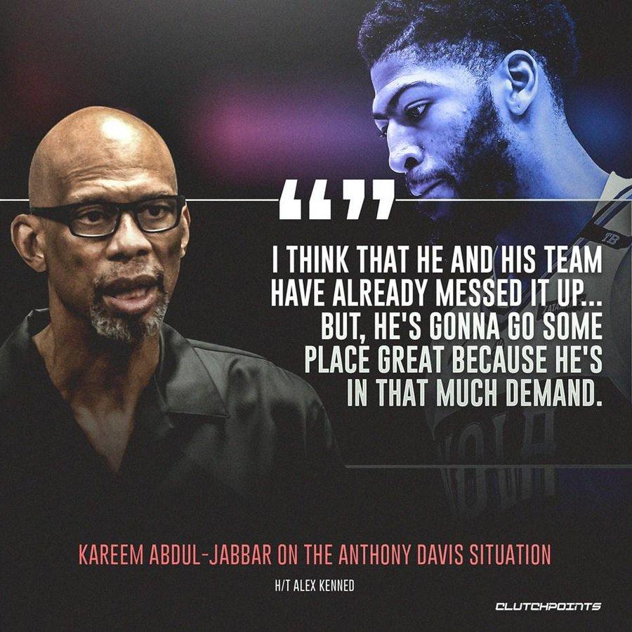 关于浓眉哥的去向，并没有随着交