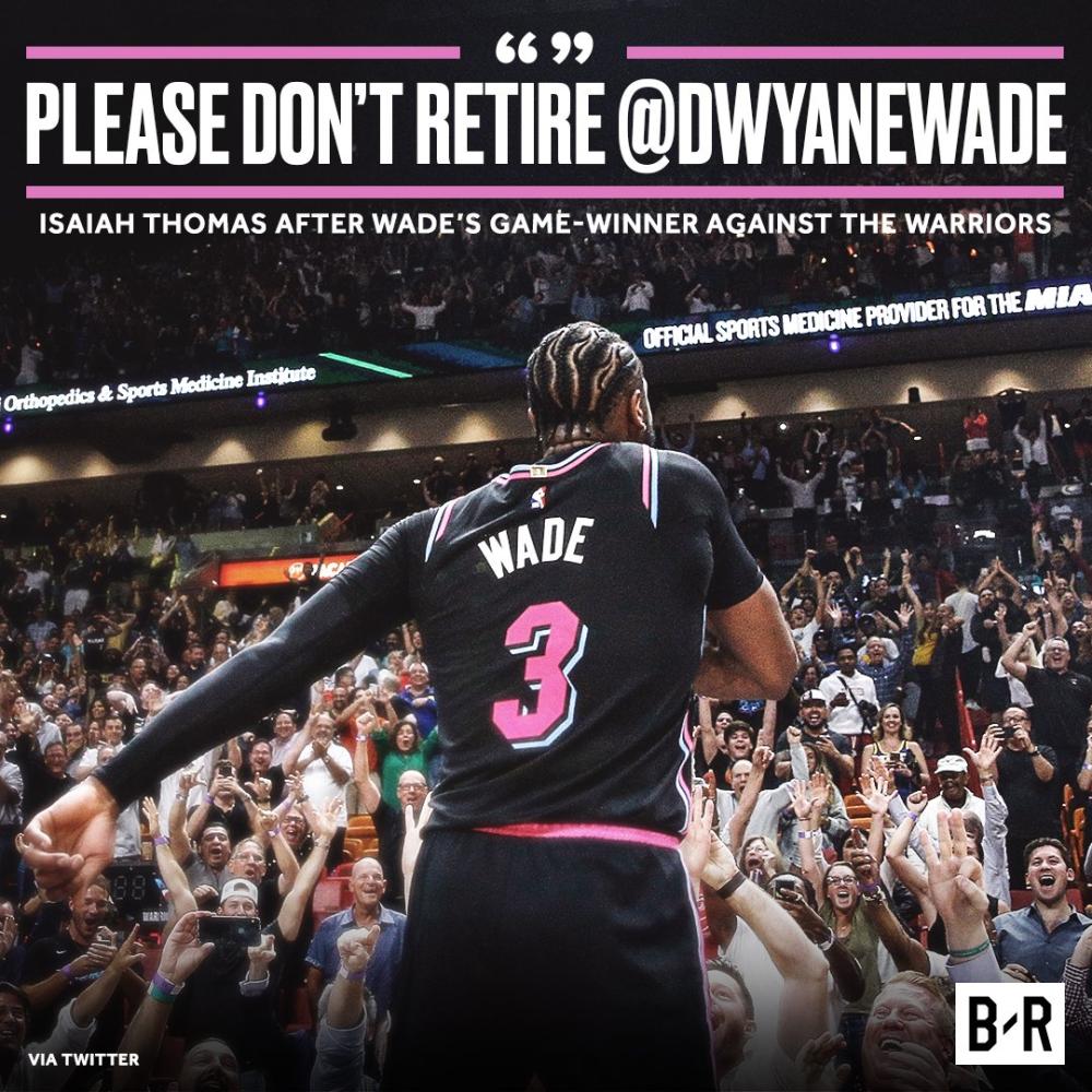 热火126-125险胜勇士，韦