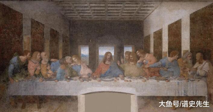 《最后的晚餐》:背叛耶稣的凶手不是犹大!放大10倍,原来是他!