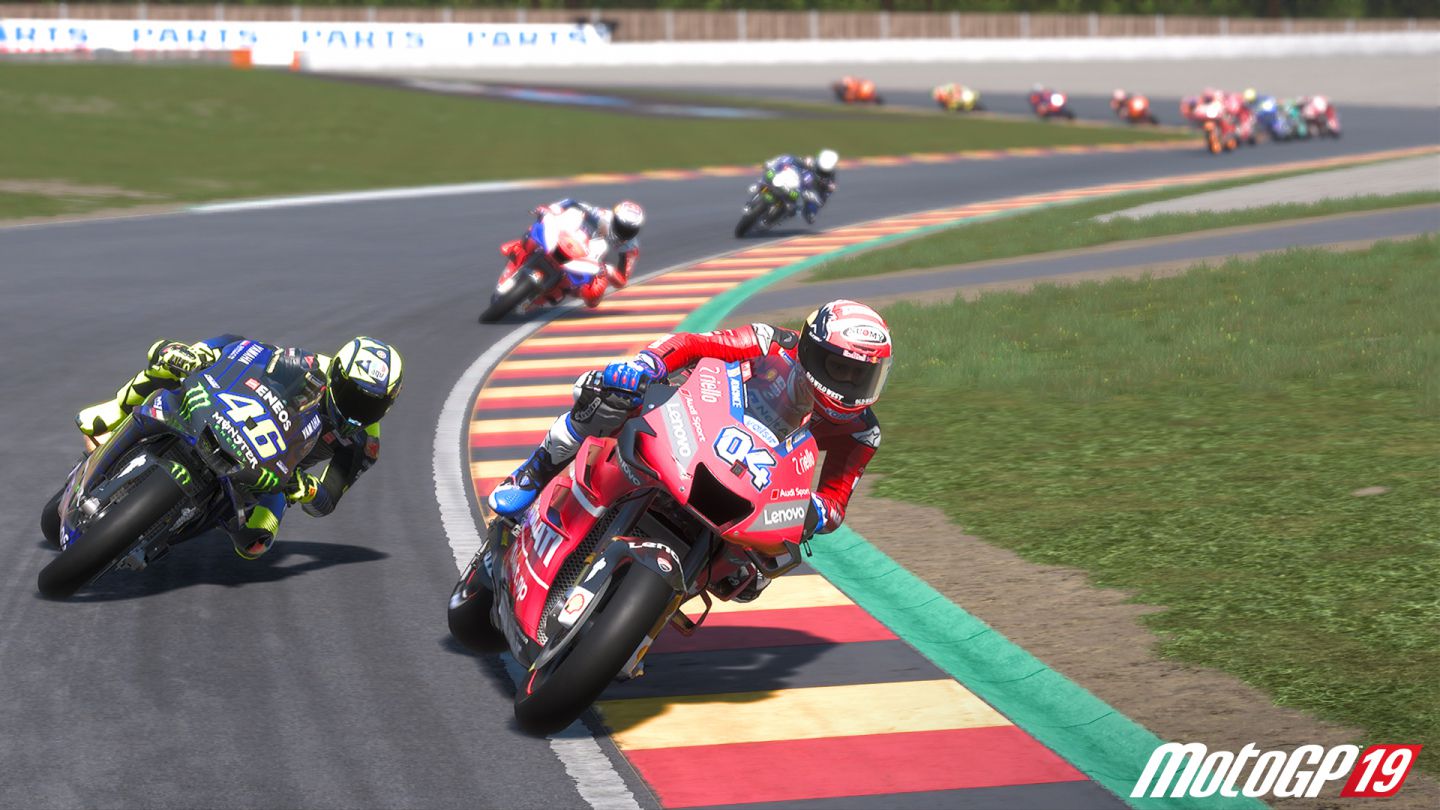 摩托车竞速游戏 motogp19 公开多人模式画面 游戏资讯 早游戏