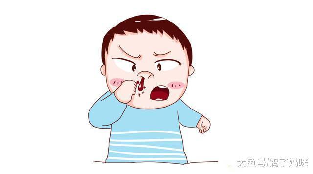 孩子流鼻血该怎么办？正确处理方式，家长要记得