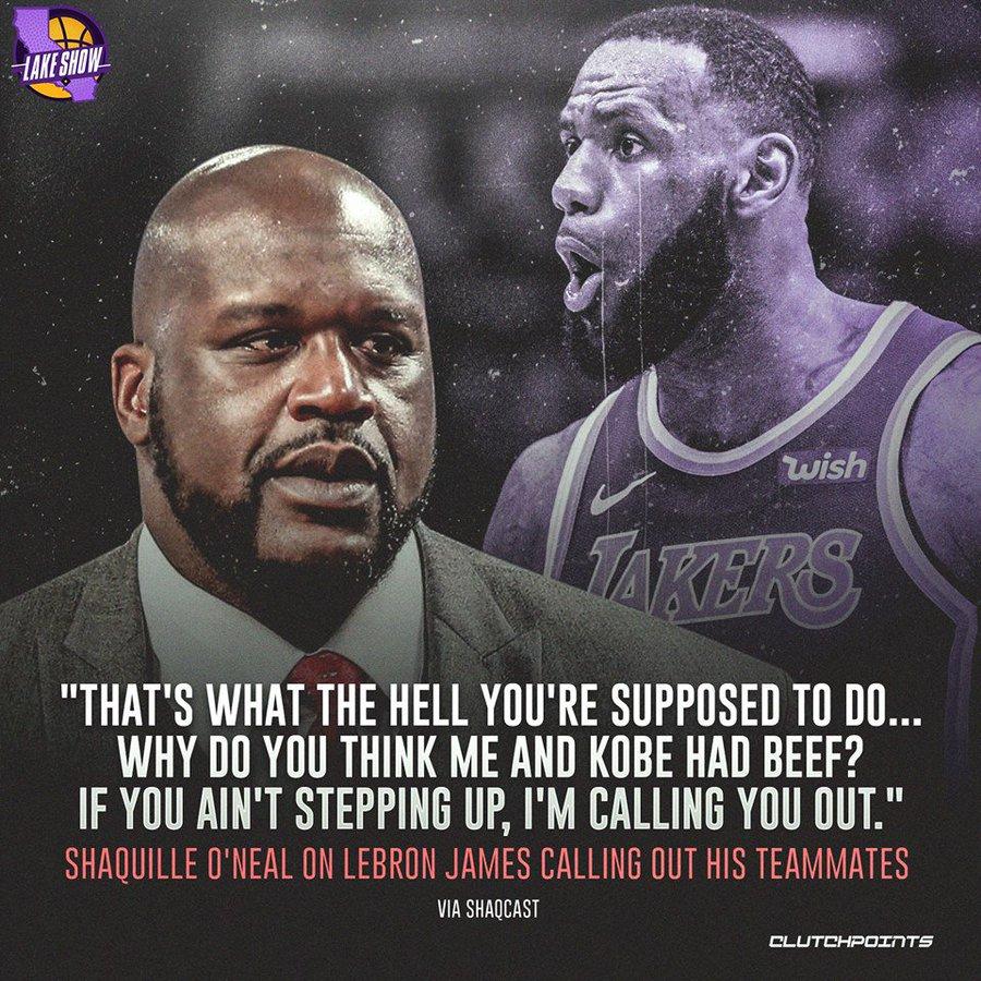 奥尼尔在谈到詹姆斯的时候表示：