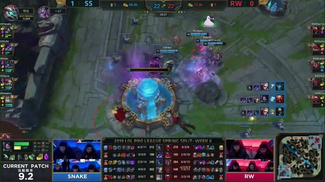 再现了LPG经典场景OMG50的血液翻拍，现场的解说如此精彩！