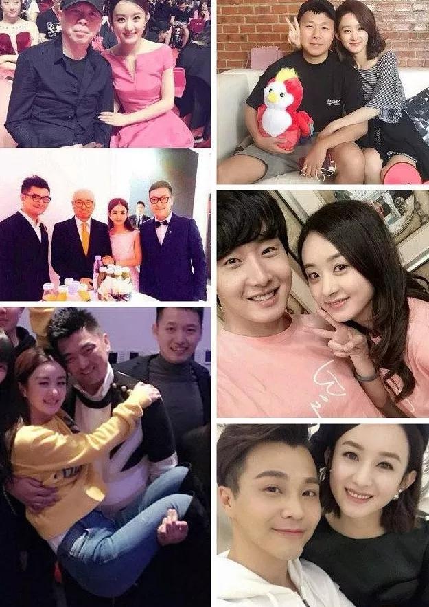 看完赵丽颖跟这些男明星的"黑料",她跟陈晓"摸手"真不