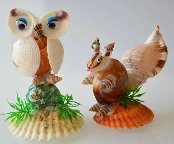 不起眼的贝壳粘起来，一不小心成了艺术品，贝壳亲子手工附教程