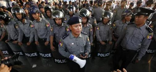 要笑死我 因为警察太胖 缅甸政府要求警察减肥 未分类资讯 娱乐新闻网