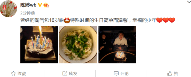 张艺谋妻子晒照为二儿子张壹丁庆