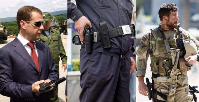 同样是装手枪 保镖怀里 警察腰间 特种兵大腿上 这是为什么 军事资讯 早游戏