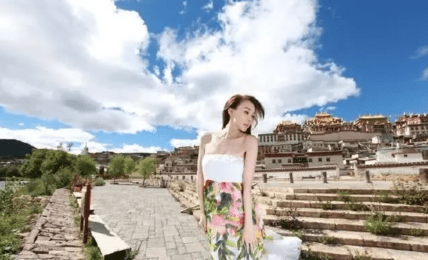 不愧是曾经的“台湾第一美女”，