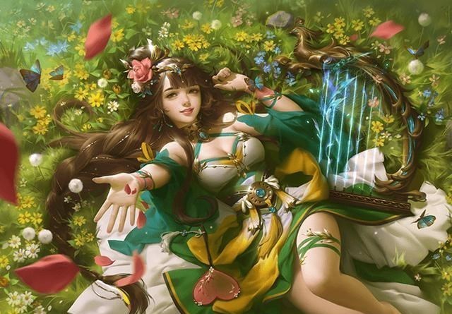 三国杀高清皮肤壁纸,荀彧谋定天下最初版本,有多少人见过