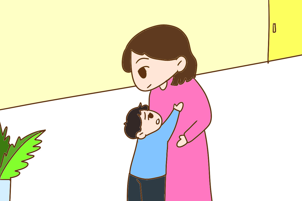 【孩子喜欢整天黏着妈妈，多半和