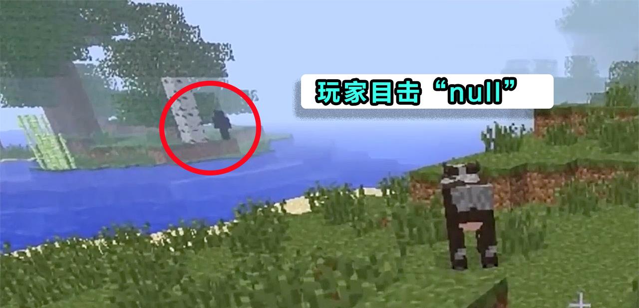 《我的世界》都市传说,比him和实体303还神秘人物是谁?就是null