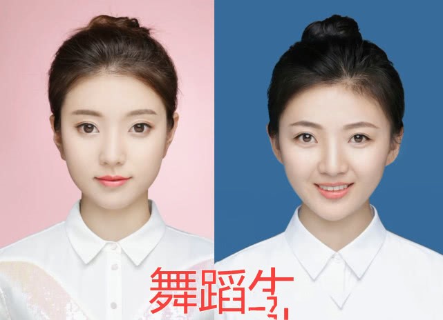 同样是证件照,文科生a级,舞蹈生s级,而音乐生ss !