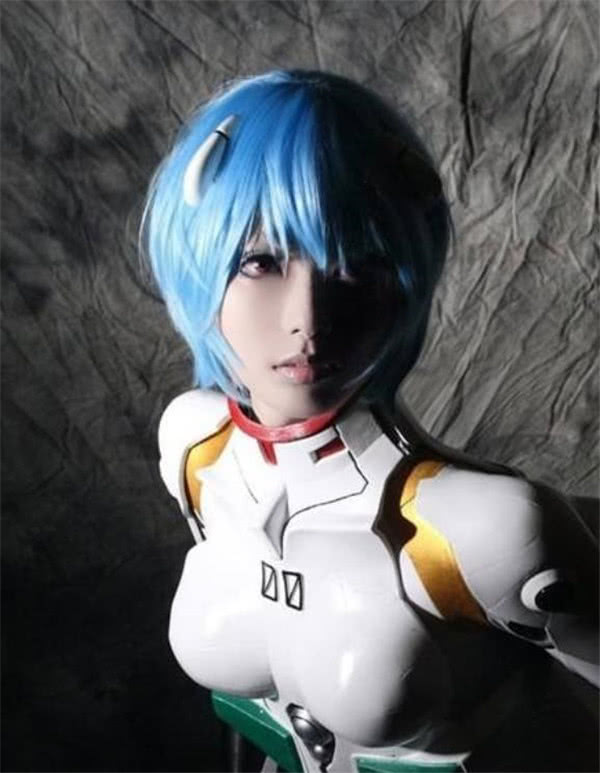 童年女神真人cos,凌波丽走出动画,桔梗还原度高达100%