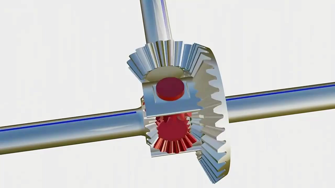差速器的工作原理，一段3D演示就能看个明白！