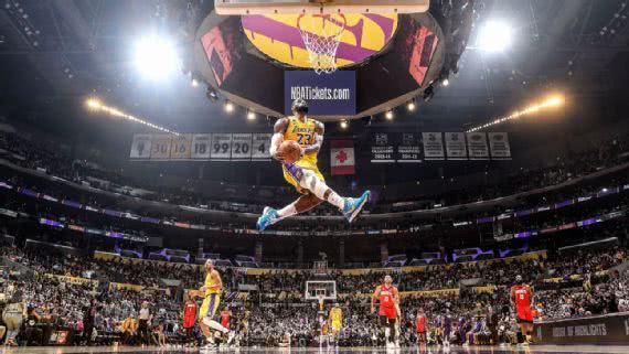 nba勒布朗詹姆斯球迷必看的史诗级扣篮照片