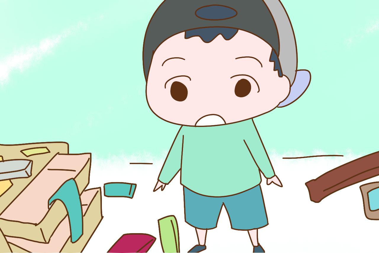 【家里这个地方乱些，孩子将来可