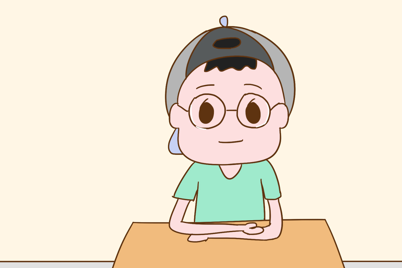 【坐在教室第一排和最后一排的孩