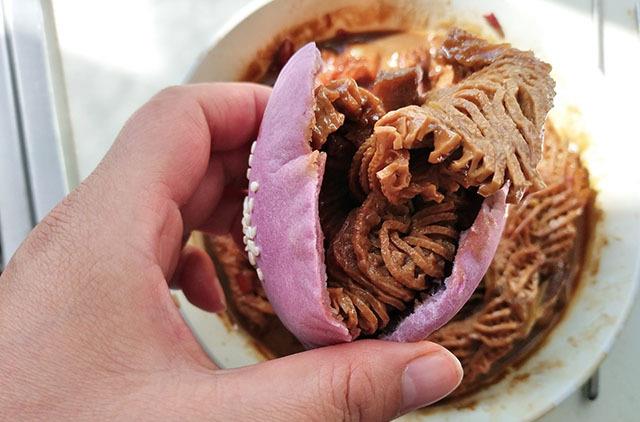 花干子灌饼 紫薯面饼补虚益气 最适合小孩子吃 考拉海购
