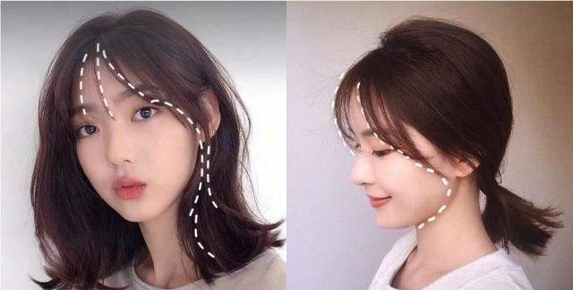 "脸大"的女生尽量少露额头,这3款刘海更适合你,减龄显