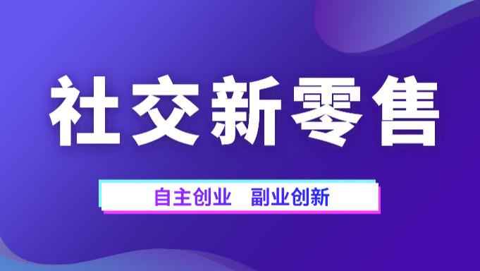社交新零售模式下的自主创业与副业创新
