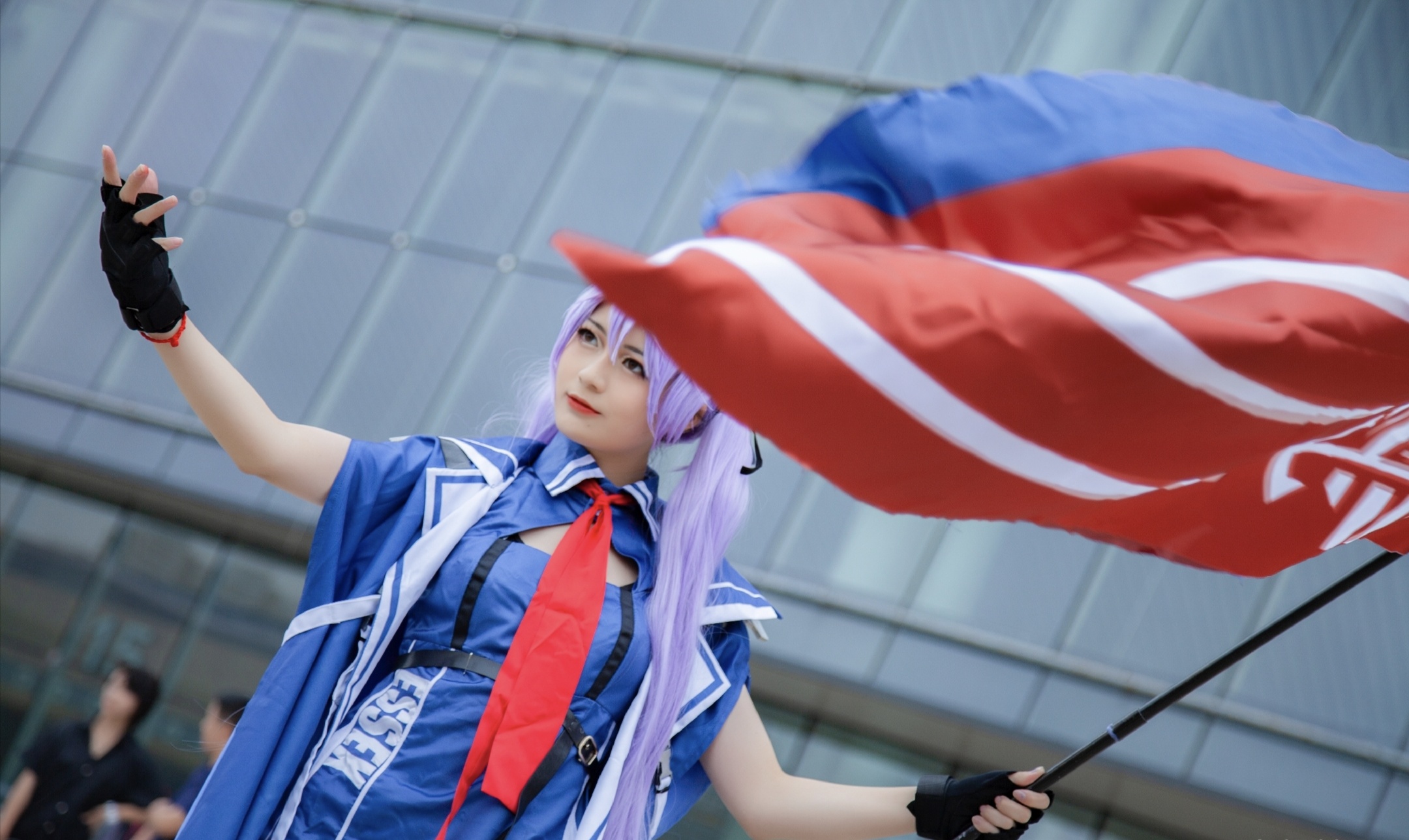 cosplay:《碧蓝航线》埃塞克斯@食机神要