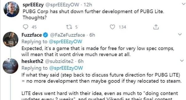 蓝洞宣布放弃pubg项目引起热议 Fuzzface 意料之中的愚蠢操作 游戏资讯 英雄联盟lol