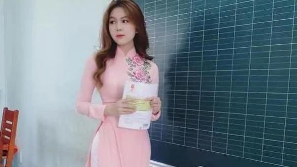 美容仪|90后越南女老师“课堂照”走红，“水蜜桃”肌肤让人羡慕，大方分享方法