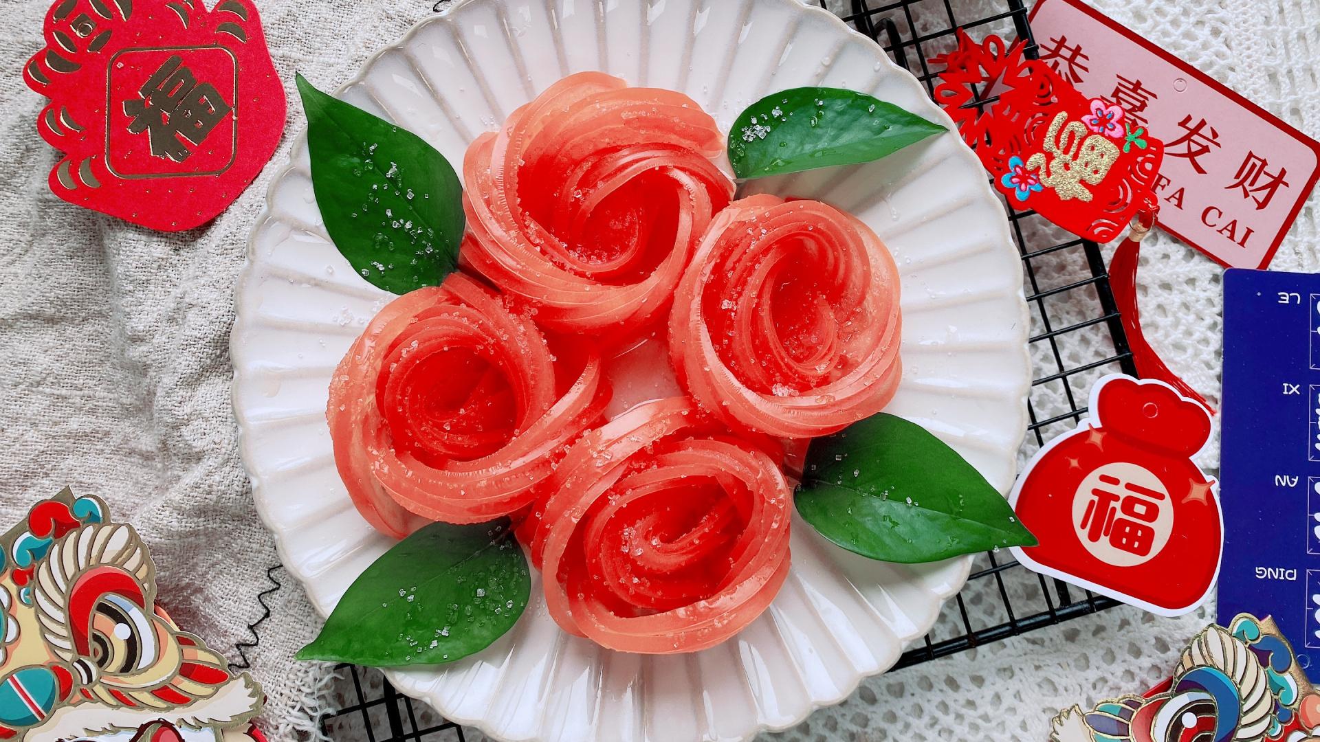 西红柿|年夜饭凉菜之花开富贵，5分钟就上桌，寓意吉祥，红红火火过大年